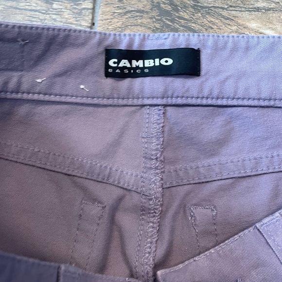 Cambio NWOT size 10, lavander, wide leg, length is 29 - Picture 7 of 7